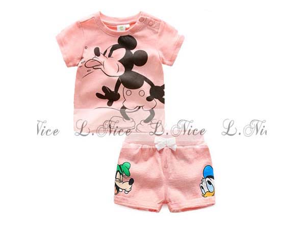 setelan mickey mouse anak